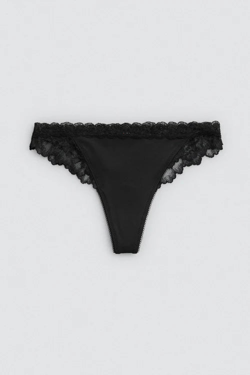 Perizoma elastico con pizzo