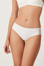 Slip alto taglio laser in pizzo