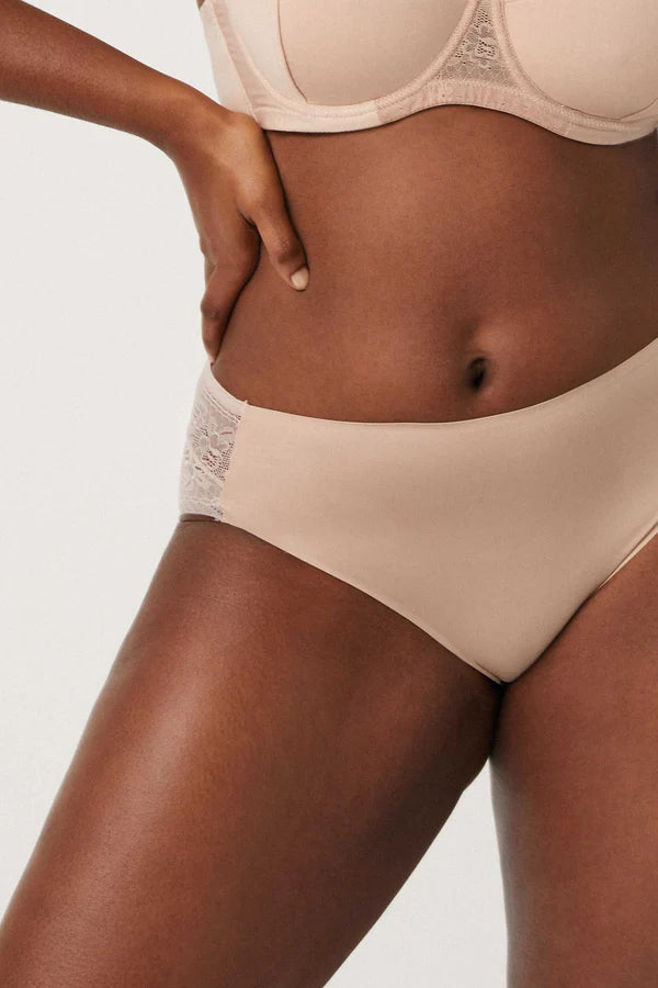 Slip alto taglio laser in pizzo