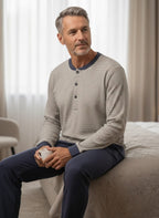 Pigiama Uomo "Soft Comfort" – Stile Henley