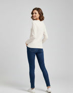 T-shirt manica lunga modal e cotone